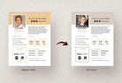 Ladystrategist Danielle Speaker One-Sheet Canva Template instagram canva templates social media templates etsy free canva templates