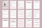 Ladystrategist Depression Planner Canva Template for Coaches instagram canva templates social media templates etsy free canva templates