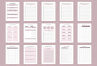Ladystrategist Depression Planner Canva Template for Coaches instagram canva templates social media templates etsy free canva templates