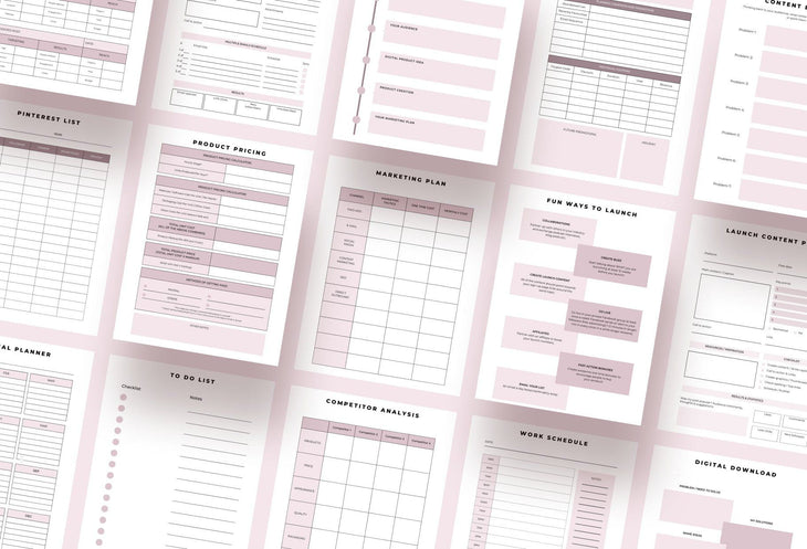 Ladystrategist Digital Product Planner Canva Template instagram canva templates social media templates etsy free canva templates