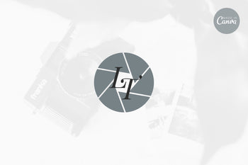 Ladystrategist Shop DIY LT Photography Brand Logo Canva Template instagram canva templates social media templates etsy free canva templates