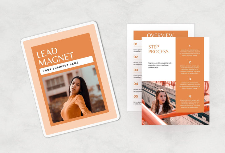 Ladystrategist Eleanor Lead Magnet Editable Canva Template instagram canva templates social media templates etsy free canva templates