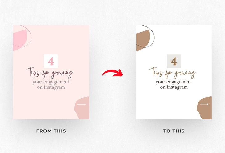 Ladystrategist Emma Coaching 6-Page Carousel Canva Template instagram canva templates social media templates etsy free canva templates