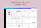 Ladystrategist Event Management Planner Canva Template instagram canva templates social media templates etsy free canva templates