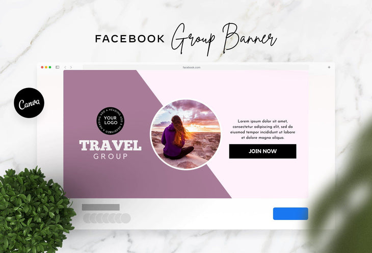 Ladystrategist Facebook Group Banner Elderberry Canva Templates instagram canva templates social media templates etsy free canva templates