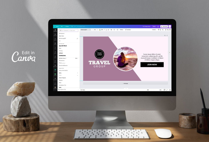 Ladystrategist Facebook Group Banner Elderberry Canva Templates instagram canva templates social media templates etsy free canva templates