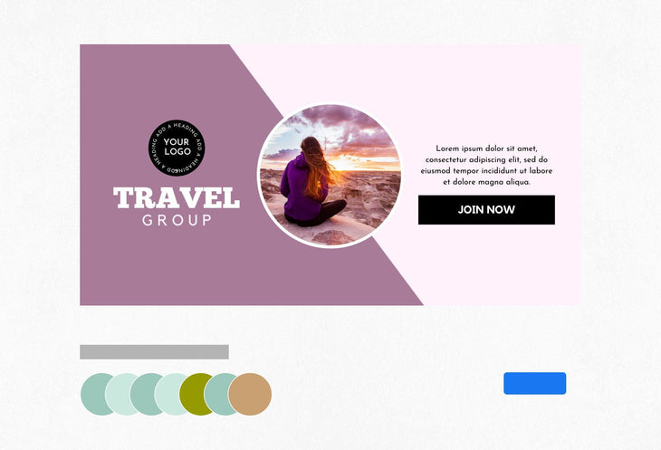 Ladystrategist Facebook Group Banner Elderberry Canva Templates instagram canva templates social media templates etsy free canva templates