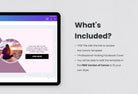 Ladystrategist Facebook Group Banner Elderberry Canva Templates instagram canva templates social media templates etsy free canva templates