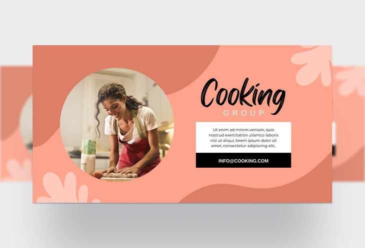 Ladystrategist Facebook Group Banner Tangerine Canva Templates instagram canva templates social media templates etsy free canva templates