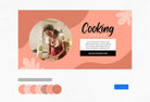 Ladystrategist Facebook Group Banner Tangerine Canva Templates instagram canva templates social media templates etsy free canva templates