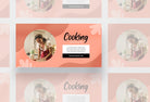 Ladystrategist Facebook Group Banner Tangerine Canva Templates instagram canva templates social media templates etsy free canva templates