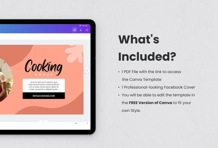 Ladystrategist Facebook Group Banner Tangerine Canva Templates instagram canva templates social media templates etsy free canva templates