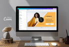 Ladystrategist Facebook Group Banner Turmeric Canva Templates instagram canva templates social media templates etsy free canva templates