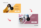 Ladystrategist Facebook Group Banner Turmeric Canva Templates instagram canva templates social media templates etsy free canva templates