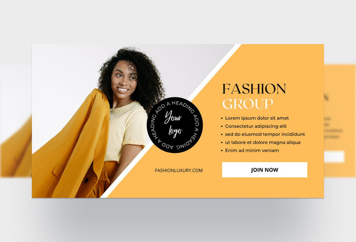 Ladystrategist Facebook Group Banner Turmeric Canva Templates instagram canva templates social media templates etsy free canva templates