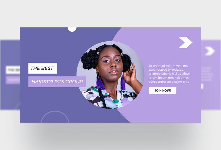Ladystrategist Facebook Group Banner Very Peri Canva Templates instagram canva templates social media templates etsy free canva templates