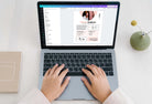 Ladystrategist Felicity Speaker One-Sheet Canva Template instagram canva templates social media templates etsy free canva templates