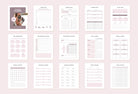 Ladystrategist Fitness Planner Canva Template instagram canva templates social media templates etsy free canva templates