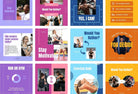 Ladystrategist FITNESS TREND - 97 Done-for-You Fitness Instagram Posts - Fully Editable Canva Templates instagram canva templates social media templates etsy free canva templates