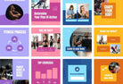 Ladystrategist FITNESS TREND - 97 Done-for-You Fitness Instagram Posts - Fully Editable Canva Templates instagram canva templates social media templates etsy free canva templates