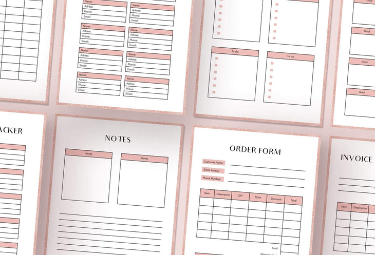 Ladystrategist Form and Data Plan Printable + Editable Canva Planner Template instagram canva templates social media templates etsy free canva templates