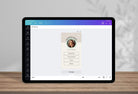 Ladystrategist Georgia Instagram Link in Bio Canva Landing Page Website instagram canva templates social media templates etsy free canva templates