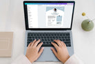 Ladystrategist Ginger Speaker One-Sheet Canva Template instagram canva templates social media templates etsy free canva templates