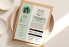 Ladystrategist Helena Speaker One-Sheet Canva Template instagram canva templates social media templates etsy free canva templates