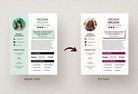 Ladystrategist Helena Speaker One-Sheet Canva Template instagram canva templates social media templates etsy free canva templates