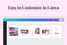 Ladystrategist Honey Carousel Instagram Engagement Booster Canva Template instagram canva templates social media templates etsy free canva templates