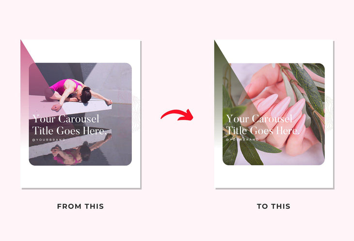 Ladystrategist Honey Carousel Instagram Engagement Booster Canva Template instagram canva templates social media templates etsy free canva templates