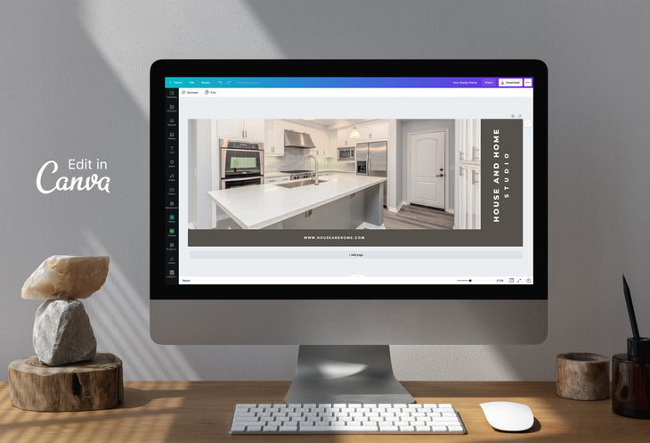 Ladystrategist House and Home Studio Facebook Cover for Photographers Editable Canva Template instagram canva templates social media templates etsy free canva templates