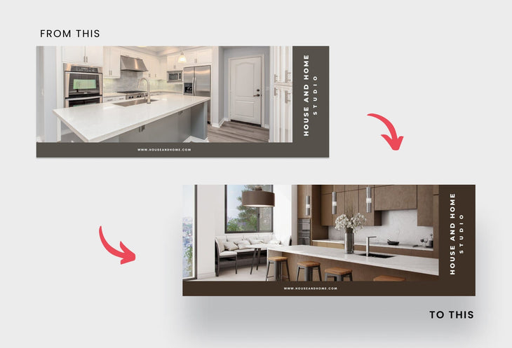 Ladystrategist House and Home Studio Facebook Cover for Photographers Editable Canva Template instagram canva templates social media templates etsy free canva templates