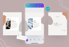 Ladystrategist Isabella Coaching 6-Page Carousel Canva Template instagram canva templates social media templates etsy free canva templates