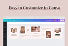 Ladystrategist Jolly Carousel Instagram Engagement Booster Canva Template instagram canva templates social media templates etsy free canva templates