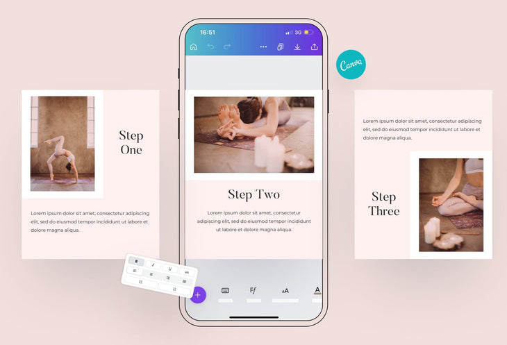 Ladystrategist Jolly Carousel Instagram Engagement Booster Canva Template instagram canva templates social media templates etsy free canva templates