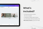 Ladystrategist Karen Linked In Banner Canva Template instagram canva templates social media templates etsy free canva templates