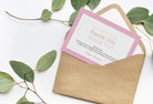 Ladystrategist Katherine Printable Thank You Card Packaging Insert Note Canva Template instagram canva templates social media templates etsy free canva templates