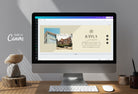 Ladystrategist Kayla Facebook Cover Canva Template instagram canva templates social media templates etsy free canva templates