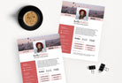 Ladystrategist Kelly Speaker One-Sheet Canva Template instagram canva templates social media templates etsy free canva templates