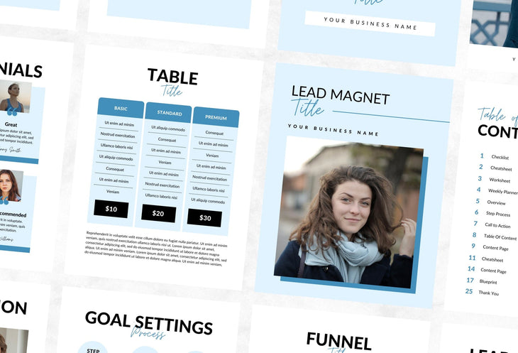 Ladystrategist Kylie Lead Magnet Editable Canva Template instagram canva templates social media templates etsy free canva templates