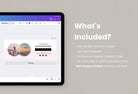 Ladystrategist Laura Facebook Cover Canva Template instagram canva templates social media templates etsy free canva templates