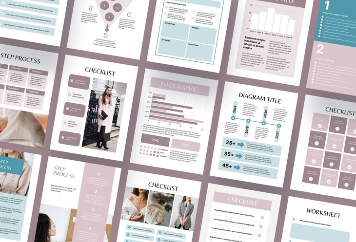 Ladystrategist Lead Magnet Canva Template for Coaches instagram canva templates social media templates etsy free canva templates