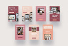 Ladystrategist Lead Magnets Promotion Pinterest Template instagram canva templates social media templates etsy free canva templates