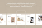 Ladystrategist Leah Educational 6-Page Carousel Canva Template instagram canva templates social media templates etsy free canva templates