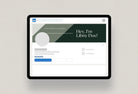 Ladystrategist Libny Linked In Banner Canva Template instagram canva templates social media templates etsy free canva templates