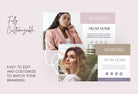 Ladystrategist Linkedin Posts for Coaches instagram canva templates social media templates etsy free canva templates