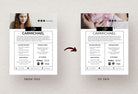 Ladystrategist Lisa Speaker One-Sheet Canva Template instagram canva templates social media templates etsy free canva templates