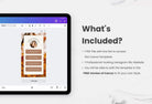 Ladystrategist Lorena Instagram Link in Bio Canva Landing Page Website instagram canva templates social media templates etsy free canva templates