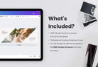 Ladystrategist Love Facebook Cover for Photographers - Editable Canva Template instagram canva templates social media templates etsy free canva templates
